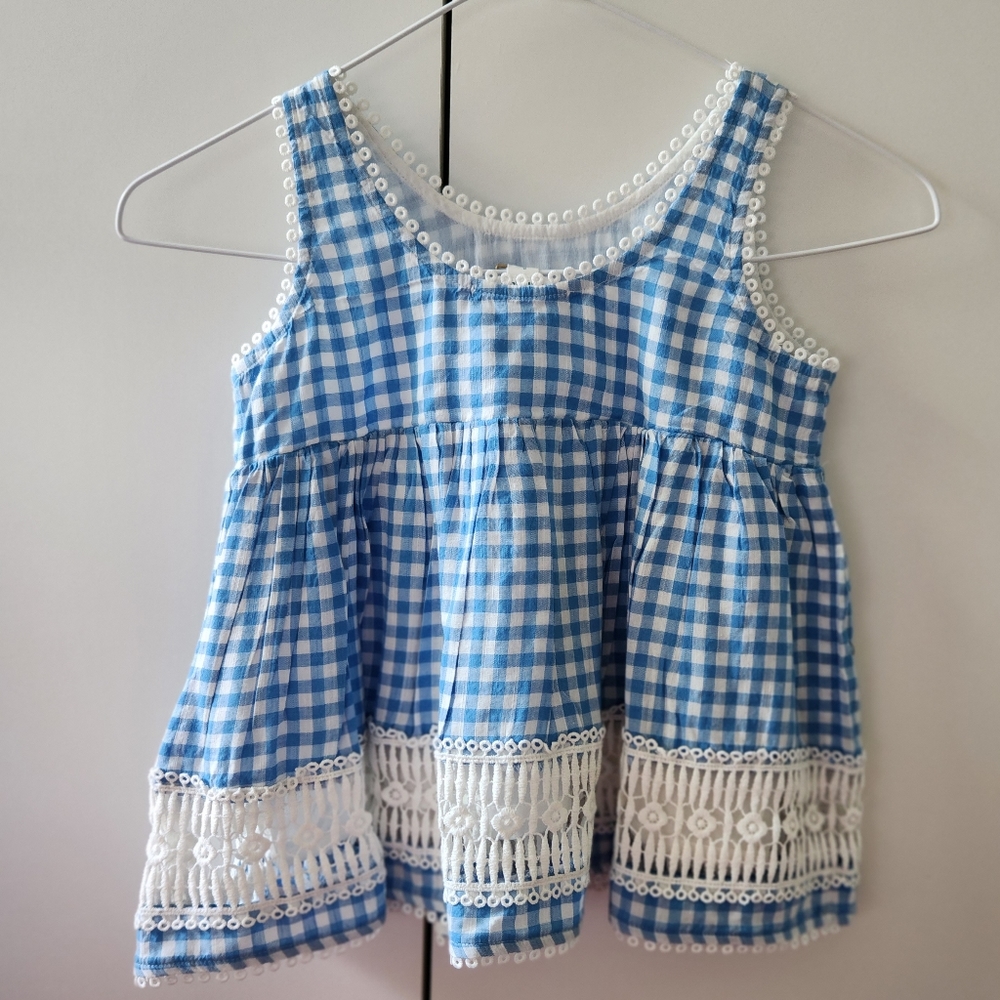 Roller Rabbit Gingham Aviv Top - Picture 3 of 5